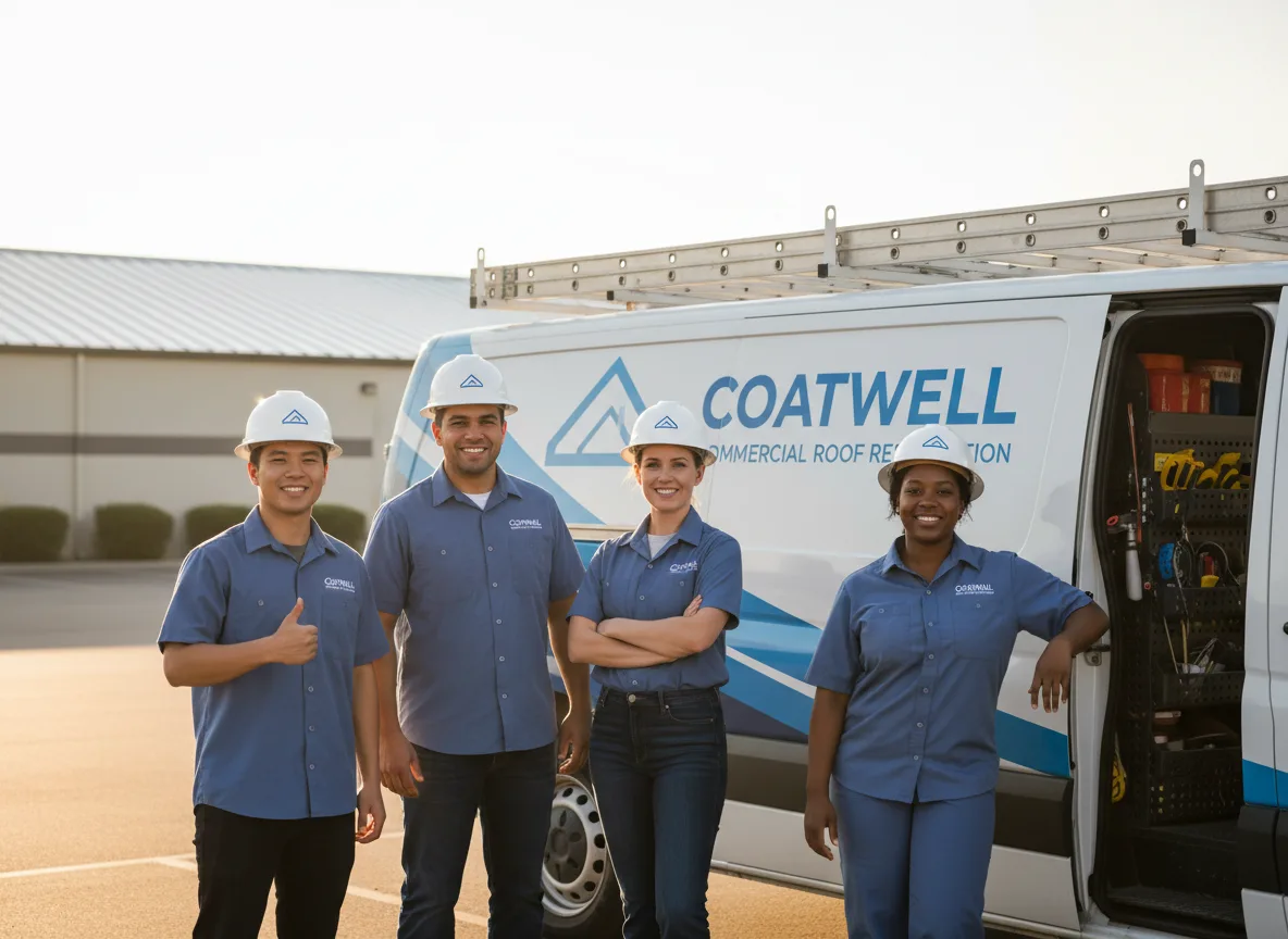 Commercial roof coating company in Ulman, MO